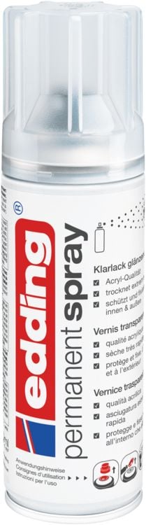 Produktbild: 5200 Permanent Spray, Klarlack gl&auml;nzend, 200ml Premium Acryllack