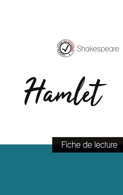 Produktbild: Hamlet de Shakespeare (fiche de lecture et analyse compl&egrave;te de l'&iquest;uvre)