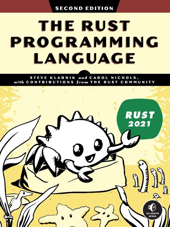 Produktbild: The Rust Programming Language, 2nd Edition