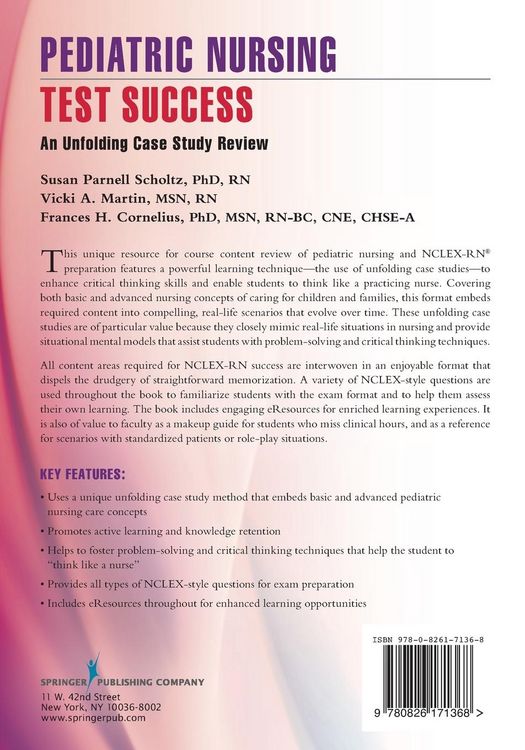 Produktbild: Pediatric Nursing Test Success