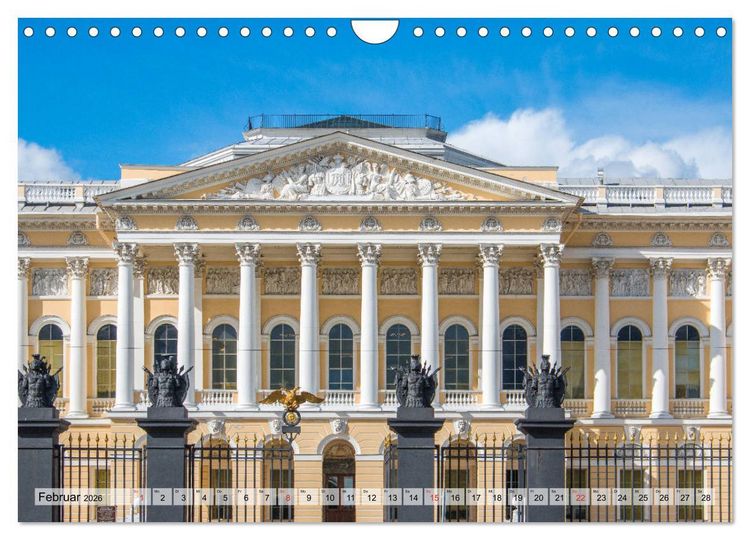 Produktbild: St. Petersburg - Historische Altstadt (Wandkalender 2026 DIN A4 quer), CALVENDO Monatskalender