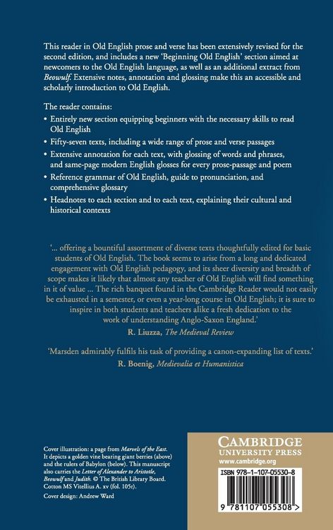 Produktbild: The Cambridge Old English Reader
