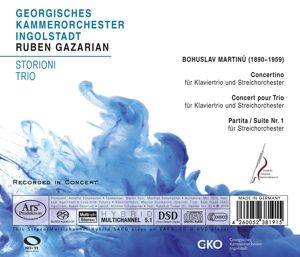 Produktbild: Konzert f&uuml;r Klaviertrio/Concertino f&uuml;r Klaviertrio