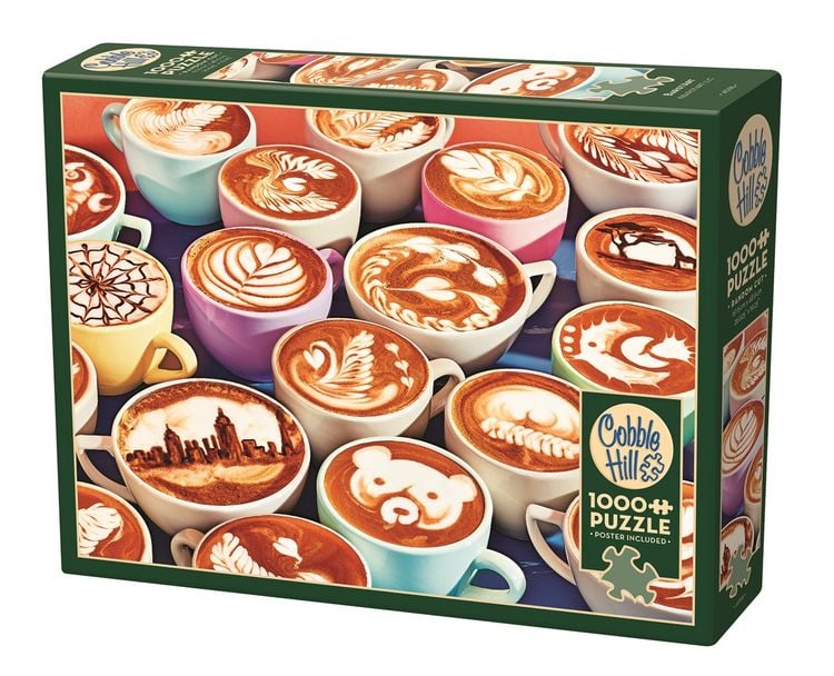 Produktbild: COBBLE HILL PUZZLES - Kaffeekunst 1000 Teile