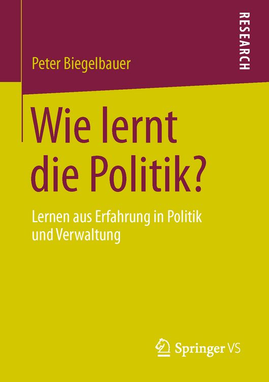 Produktbild: Wie lernt die Politik?