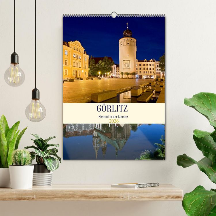 Produktbild: G&Ouml;RLITZ - Kleinod in der Lausitz (Wandkalender 2026 DIN A2 hoch), CALVENDO Monatskalender