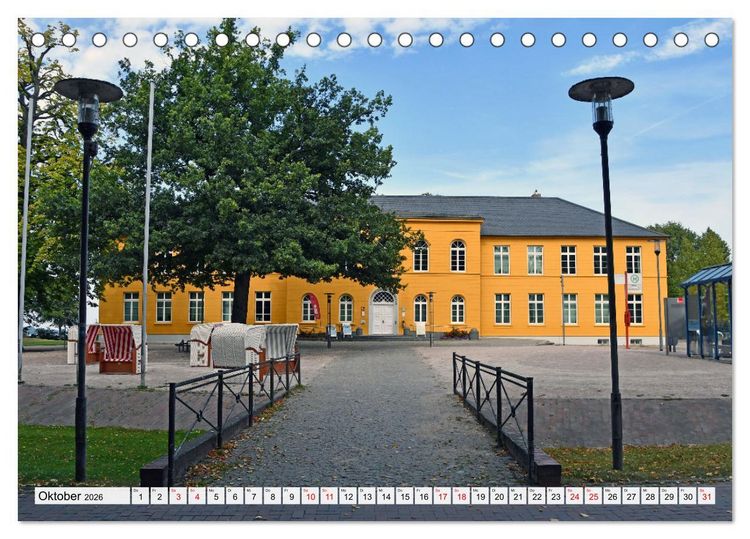 Produktbild: RATZEBURG und M&Ouml;LLN (Tischkalender 2026 DIN A5 quer), CALVENDO Monatskalender