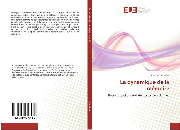Produktbild: La dynamique de la m&eacute;moire