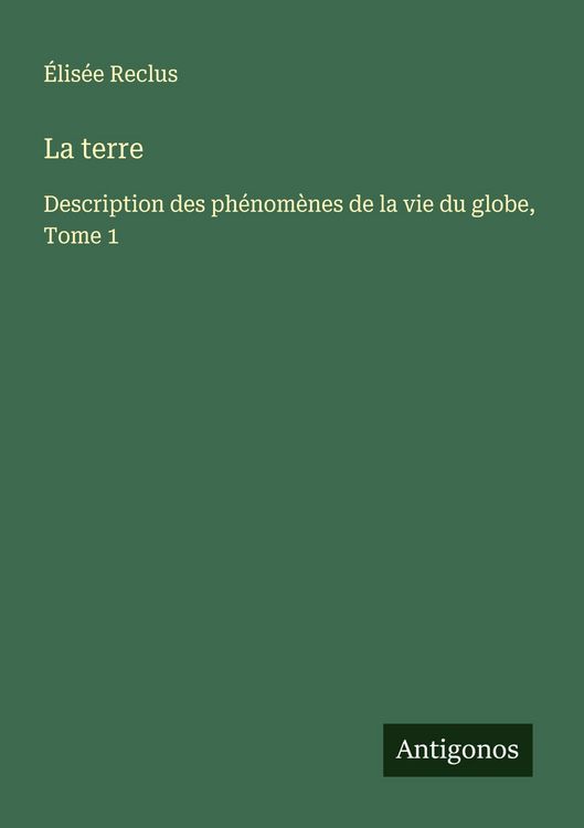 Produktbild: La terre