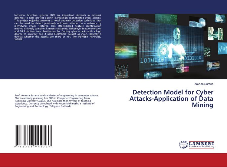Produktbild: Detection Model for Cyber Attacks-Application of Data Mining