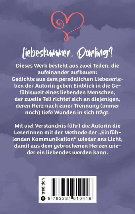 Produktbild: H&ouml;r deinen Schrei nach Liebe & Liebeskummer, Darling