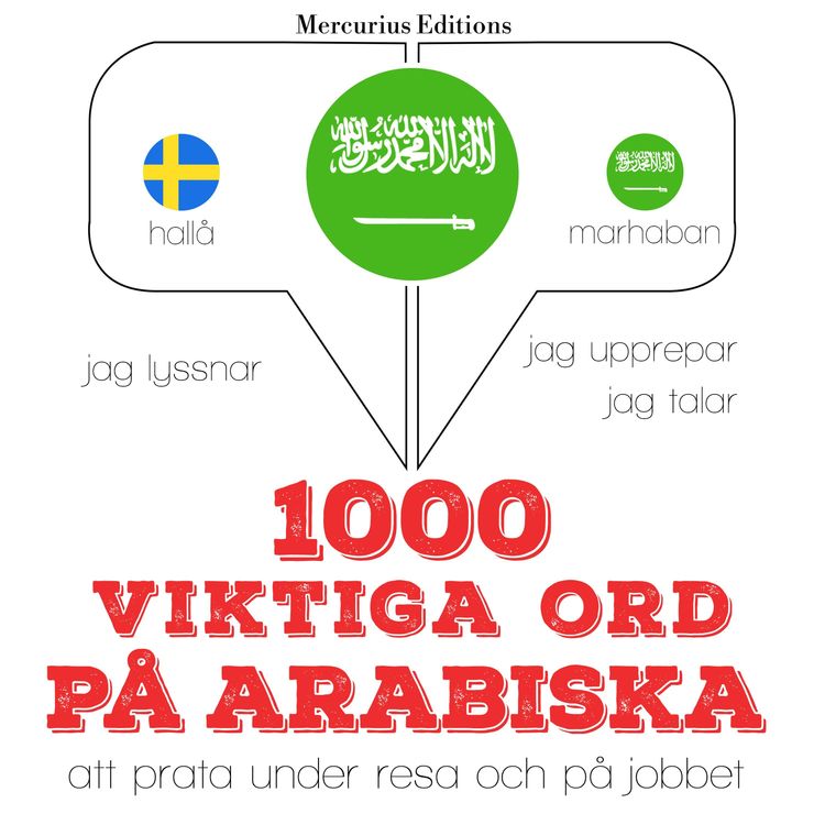 Produktbild: 1000 viktiga ord p&aring; arabiska