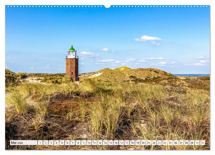 Produktbild: INSELLIEBE SYLT Zauberhafte Momente (hochwertiger Premium Wandkalender 2026 DIN A2 quer), Kunstdruck in Hochglanz
