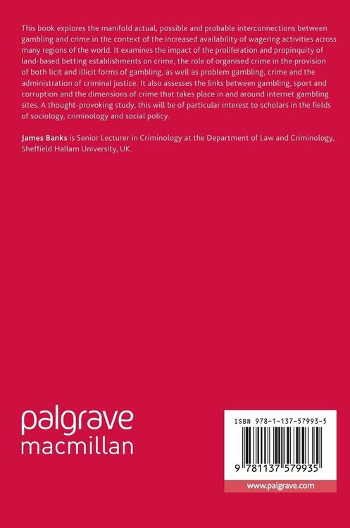 Produktbild: Gambling, Crime and Society