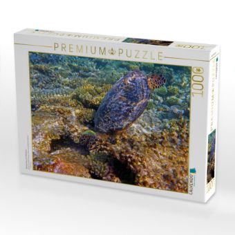Produktbild: CALVENDO Puzzle Bathala Hausriff, Malediven | 1000 Teile Lege-Gr&ouml;&szlig;e 64x48cm Foto-Puzzle f&uuml;r gl&uuml;ckliche Stunden