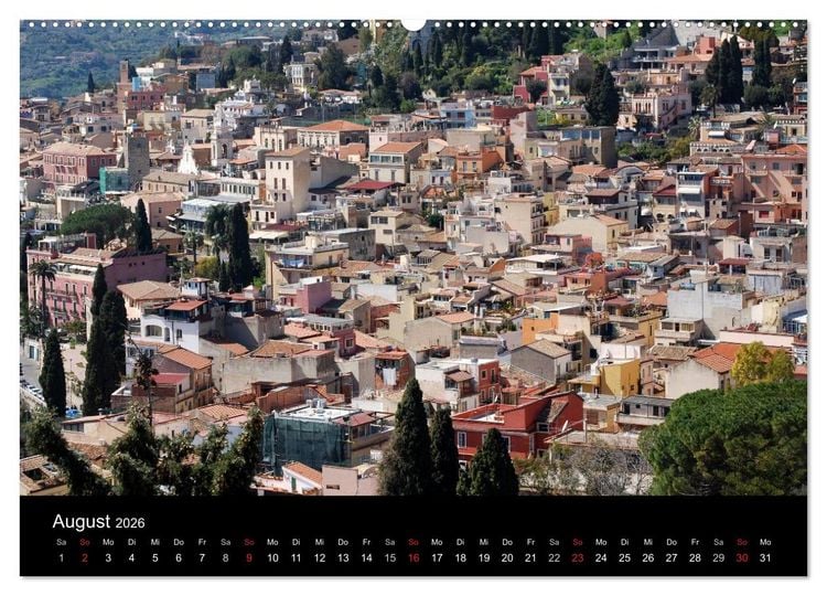 Produktbild: Sizilien (hochwertiger Premium Wandkalender 2026 DIN A2 quer), Kunstdruck in Hochglanz