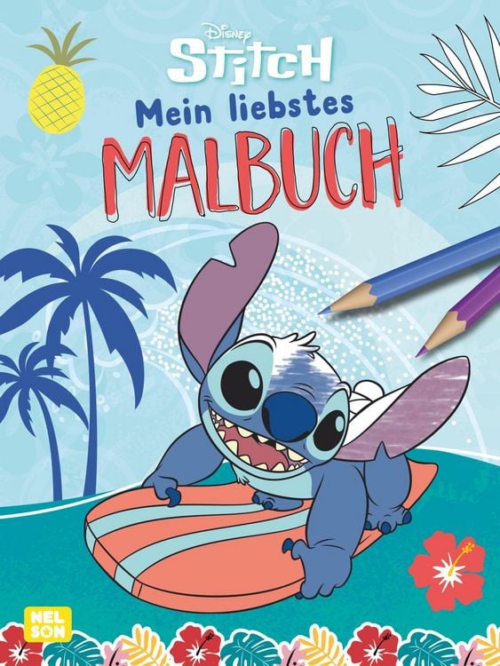 Produktbild: Disney Kreative Besch&auml;ftigung: Stitch: Mein liebstes Malbuch