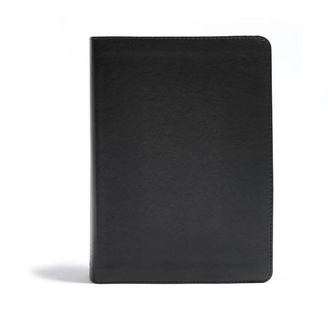 Produktbild: CSB He Reads Truth Bible, Black Leathertouch Indexed
