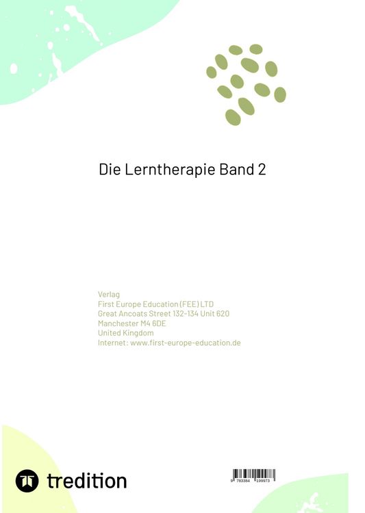 Produktbild: Die Lerntherapie Band 2
