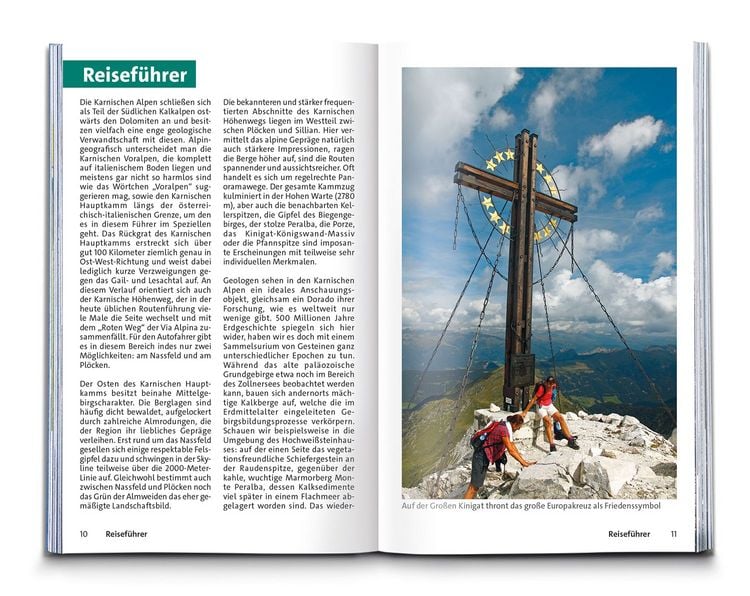 Produktbild: KOMPASS Wanderf&uuml;hrer Karnischer H&ouml;henweg, Von Th&ouml;rl-Maglern nach Sillian, Mit Varianten und Gipfeln, 28 Touren mit Extra-Tourenkarte