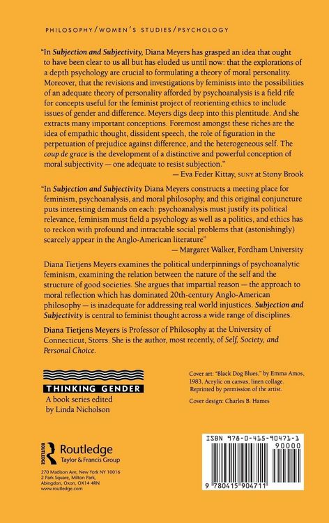 Produktbild: Subjection and Subjectivity
