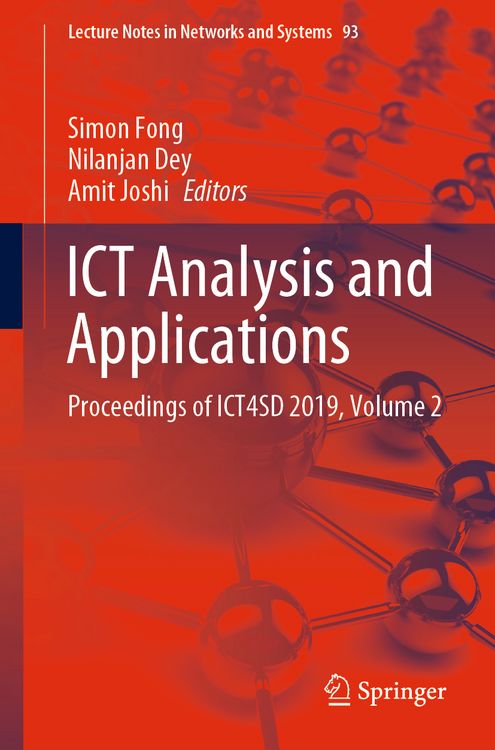 Produktbild: ICT Analysis and Applications