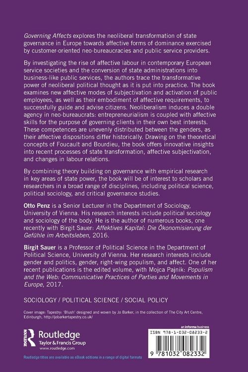 Produktbild: Governing Affects