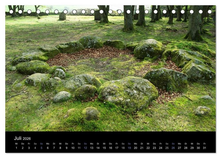 Produktbild: Steinkreise Gro&szlig;britanniens (Tischkalender 2026 DIN A5 quer), CALVENDO Monatskalender