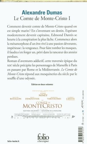 Produktbild: Le Comte de Monte Cristo 1