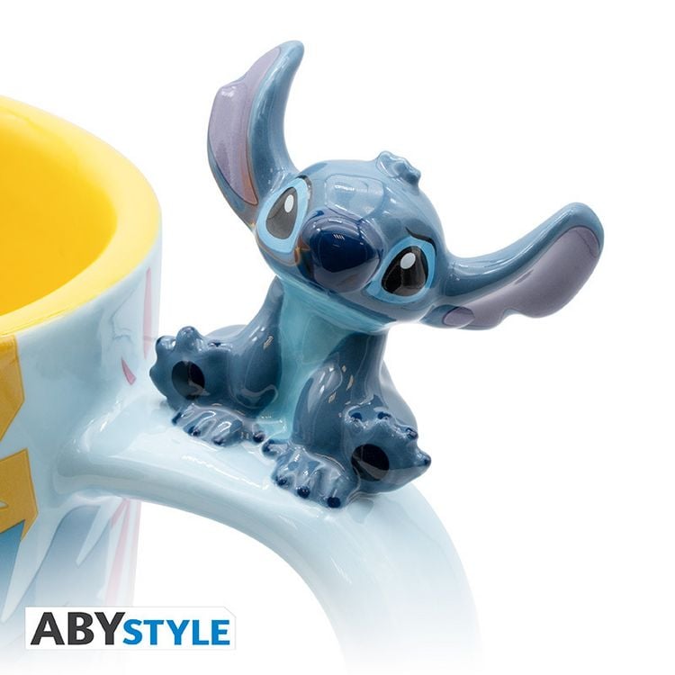 Produktbild: DISNEY - Mug 3D handle - Hawaiian Stitch