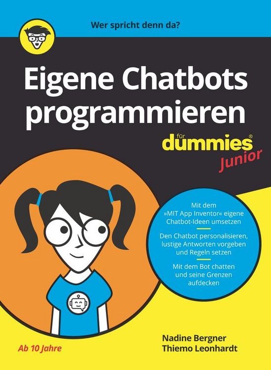Produktbild: Eigene Chatbots programmieren f&uuml;r Dummies Junior