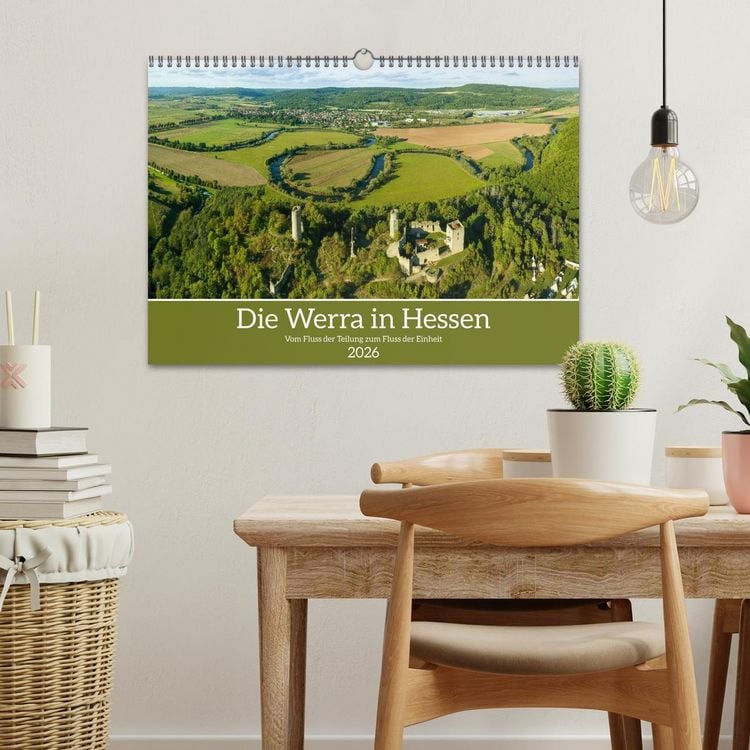 Produktbild: Die Werra in Hessen (Wandkalender 2026 DIN A3 quer), CALVENDO Monatskalender