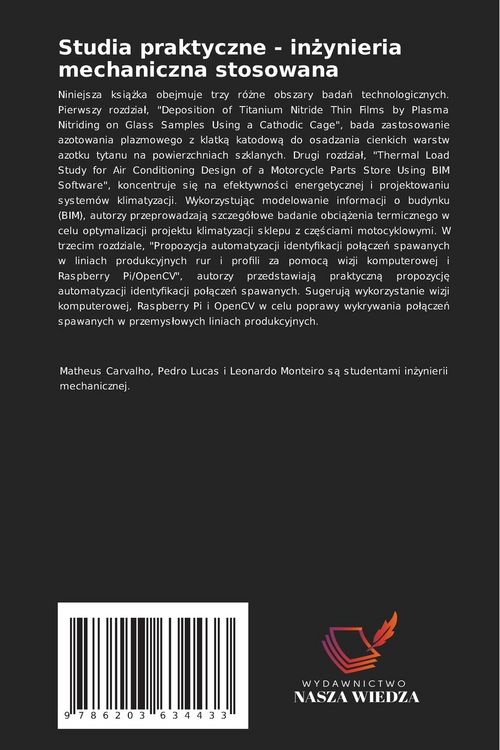 Produktbild: Studia praktyczne - in&iquest;ynieria mechaniczna stosowana