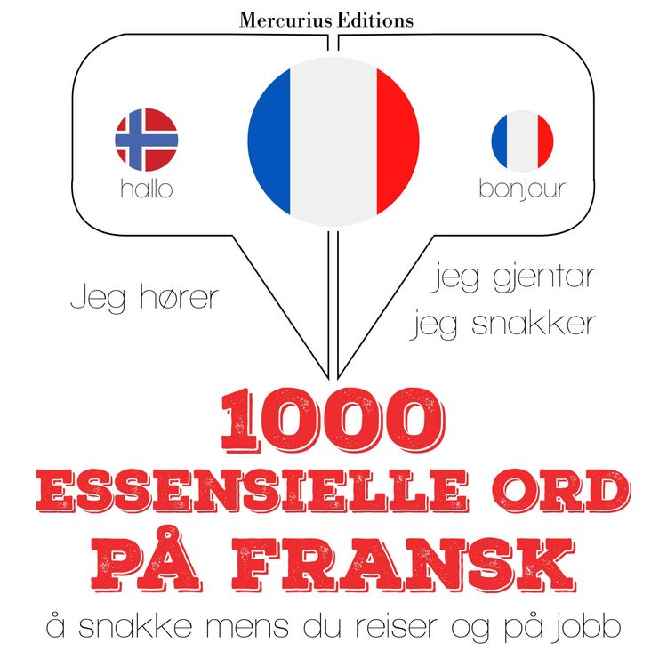 Produktbild: 1000 essensielle ord p&aring; fransk