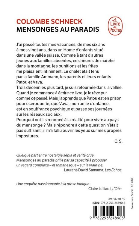 Produktbild: Mensonges au paradis