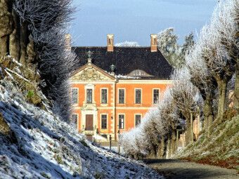 Produktbild: CALVENDO Puzzle Winter in Schloss Bothmer im Kl&uuml;tzer Winkel | 1000 Teile Lege-Gr&ouml;&szlig;e 64x48cm Foto-Puzzle f&uuml;r gl&uuml;ckliche Stunden