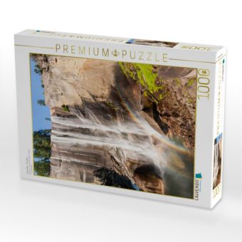Produktbild: CALVENDO Puzzle Vernal Falls - Yosemite | 1000 Teile Lege-Gr&ouml;&szlig;e 64x48cm Foto-Puzzle f&uuml;r gl&uuml;ckliche Stunden