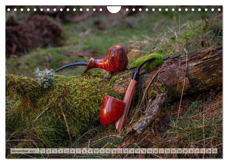 Produktbild: Tabakpfeifenkunst (Wandkalender 2027 DIN A4 quer), CALVENDO Monatskalender