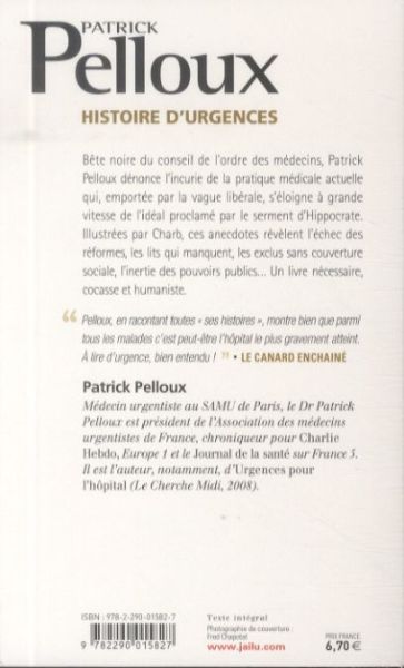 Produktbild: Histoire d'urgences