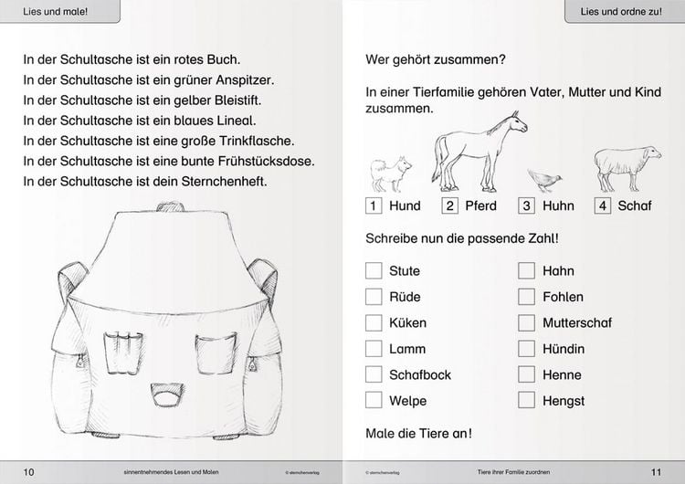 Produktbild: Ich kann lesen 2 - Sch&uuml;lerarbeitsheft f&uuml;r die 1. und 2. Klasse