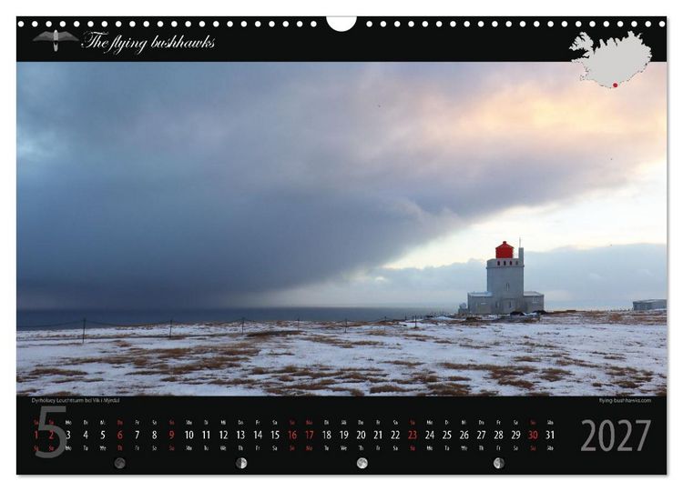 Produktbild: Island Blickwinkel 2027 (Wandkalender 2027 DIN A3 quer), CALVENDO Monatskalender