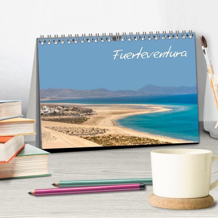 Produktbild: Fuerteventura (Tischkalender 2026 DIN A5 quer), CALVENDO Monatskalender
