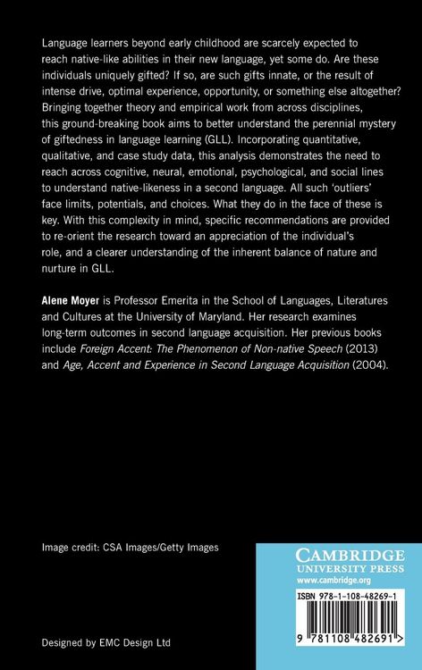 Produktbild: The Gifted Language Learner