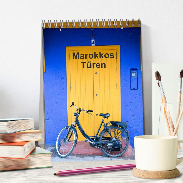 Produktbild: Marokkos T&uuml;ren (Tischkalender 2026 DIN A5 hoch), CALVENDO Monatskalender