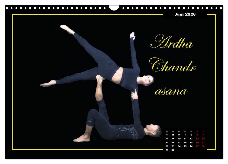 Produktbild: Yoga - Asana (Wandkalender 2026 DIN A3 quer), CALVENDO Monatskalender