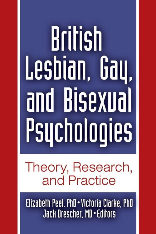Produktbild: British Lesbian, Gay, and Bisexual Psychologies
