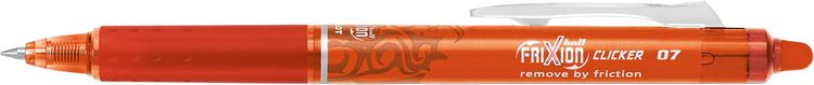 Produktbild: PILOT Roller FriXion Clicker, orange