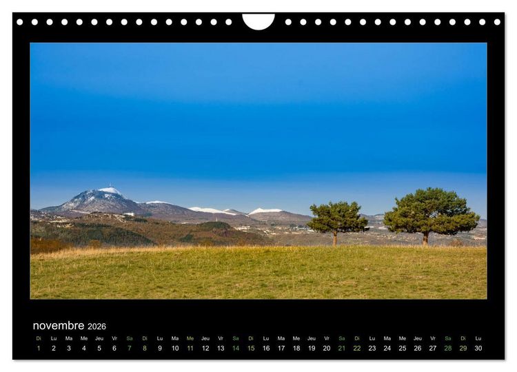 Produktbild: L'Auvergne est belle (Calendrier mural 2026 DIN A4 vertical), CALVENDO calendrier mensuel