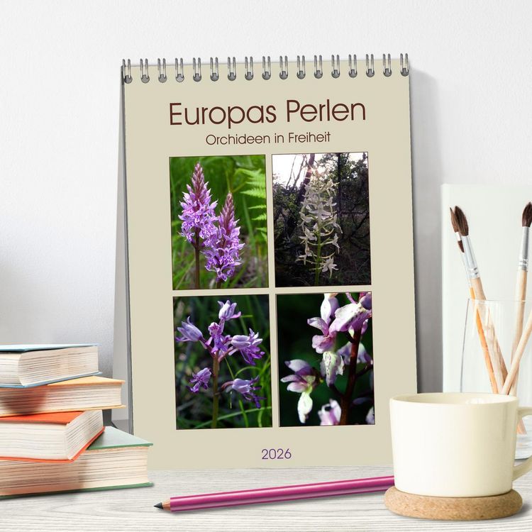 Produktbild: Europas Perlen (Tischkalender 2026 DIN A5 hoch), CALVENDO Monatskalender