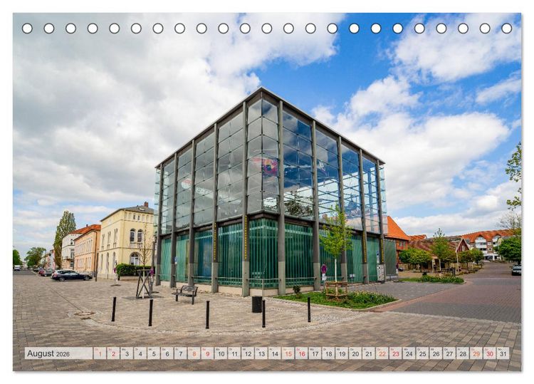 Produktbild: B&uuml;ckeburg Impressionen (Tischkalender 2026 DIN A5 quer), CALVENDO Monatskalender